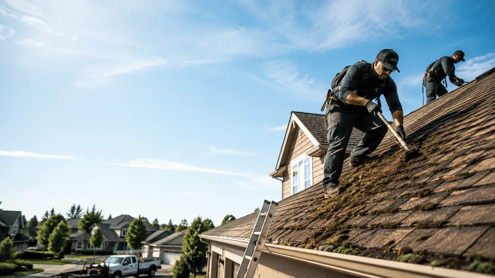 Roof Moss Removal in Ellendale, ND near me